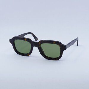 🕶️ New RetroSuperFuture Lazarus FYA Sunglasses - Havana Frame, Green Lenses
